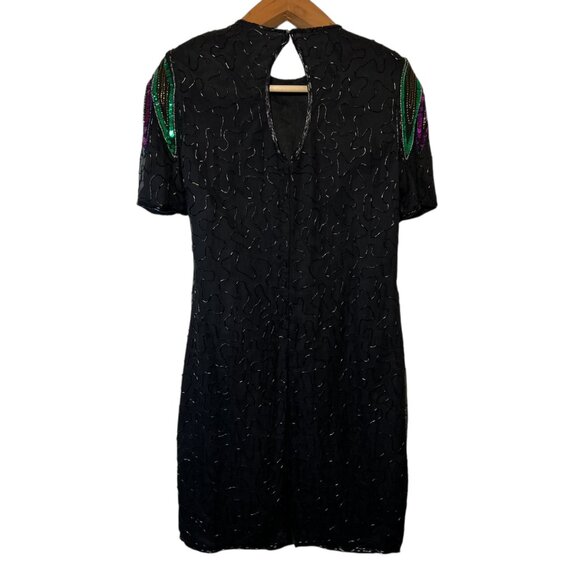 Stenay Sequins Parisian Party Event Dress Designer Money Bling New Years Small - Picture 3 of 15